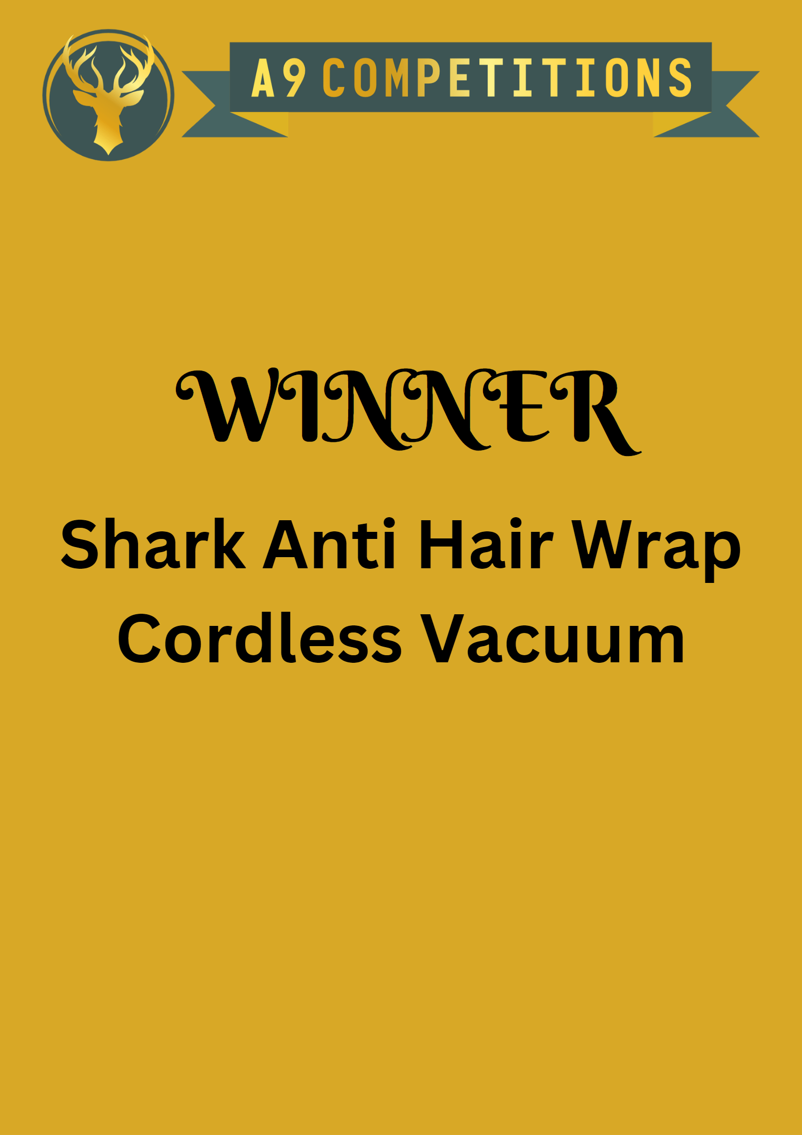 Shark Anti Hair Wrap IZ202UK Cordless Vacuum A9 Competitions